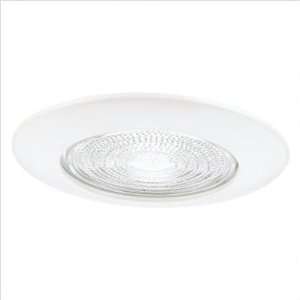   Trim in White with Clear Fresnel Glass (Set of 2)
