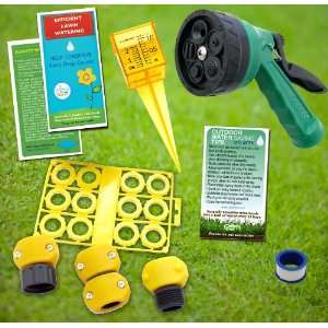 Summer Outdoor Lawn & Garden Water Saving Eco kit, Hose Nozzle, Rain 