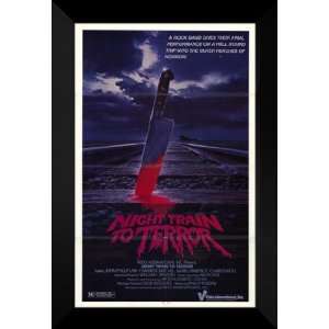  Night Train to Terror 27x40 FRAMED Movie Poster   A: Home 