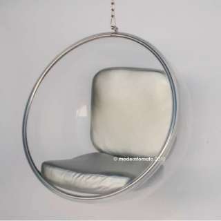 moderntomato hanging globe bubble chair  