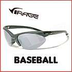 Virage Sunglasses Mens Sports Baseball Black Matte