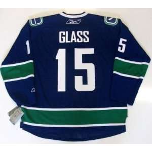  Tanner Glass Vancouver Canucks Jersey Rbk Real   XX Large 