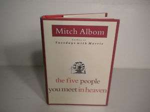 The Five People You Meet in Heaven, Mitch Albom, SIGNED  