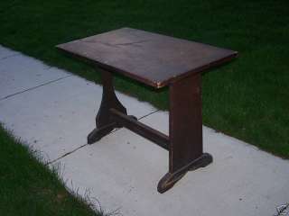 Vintage Wooden Table Soda Fountain Booth  