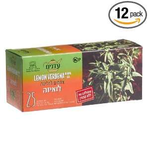 Adanim Lemon Verbena Tea, 1.32 Ounce: Grocery & Gourmet Food