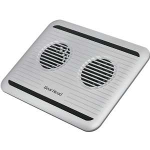   17 Silver Dual Cool Notebook Cooling Pad (Computer): Office Products