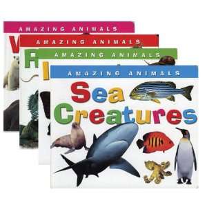  AMAZING ANIMALS Board Books, Case Pack 48: Office Products