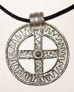 Norse Viking PROTECTION Symbol   Pewter Amulet Pendant  