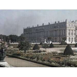  View of the Chateau of Versailles from the Gardens 