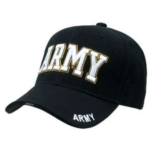   The Legend, Baseball Cap Hat Military Branch Caps Army Text Cap Black