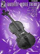 Favorite Movie Themes Violin Solo Sheet Music Book & CD  