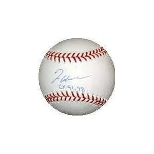  Tom Glavine Autographed Baseball Inscribed CY 91,98 