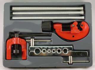   Flaring Set Tube Bender Cutter Flare HVAC Plumbing Auto Tool Kit NEW