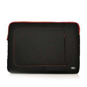  Nylon Pocket Sleeve Case (Black/Red) for Apple MacBook Air 