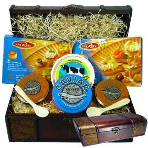 Heavenly Treat Caviar Gift Basket (Free Overnight Shipping)  