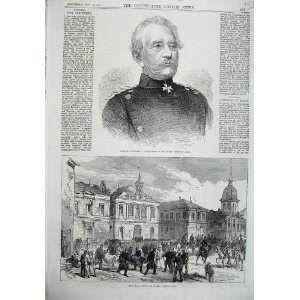   1870 General Steinmetz Prussian Army Hotel Vaucouleurs