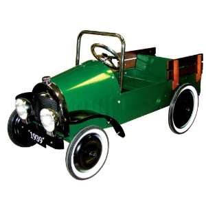  Classic Green Metal Pedal Pick Up Truck Toys & Games