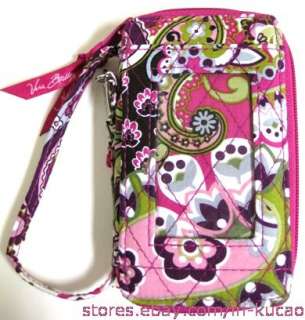 This is the Vera Bradley All in One in Very Berry Paisley Wristlet 