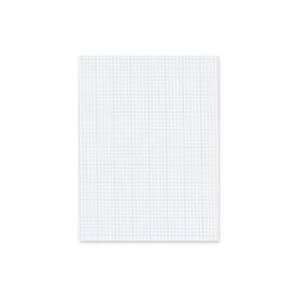   Cross Section Pad,Ruled 5x5,20lb,40 Shts,8 1/2x11,WE: Office Products