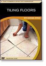 Tiling Floors DVD shower bathroom cut place ceramic new  