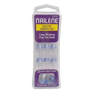  20pc Salon Airbrush Glue on Nails Beauty