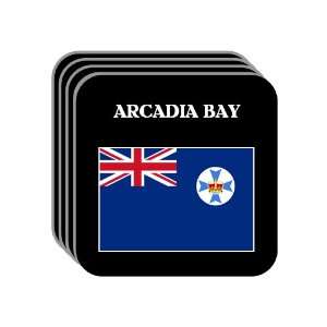  Queensland   ARCADIA BAY Set of 4 Mini Mousepad Coasters 
