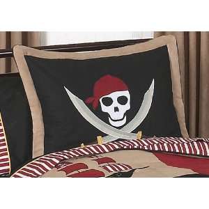  Pirate Treasure Cove Pillow Sham