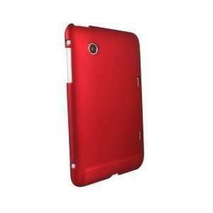  HTC Flyer Tablet Red Rubberized Snap on Cover Faceplate 