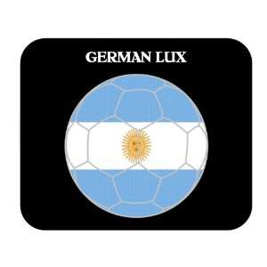  German Lux (Argentina) Soccer Mouse Pad 