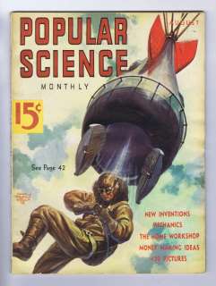 Popular Science Monthly 1936 1938 lot Awesome  