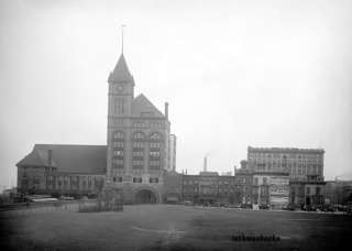 Illinois Central Train Railroad Depot Chicago c.1900 IL  