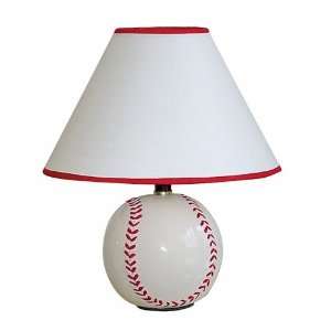  Sports Bedroom Baseball Table Lamp With Lamp Shade And Baseball Lamp 