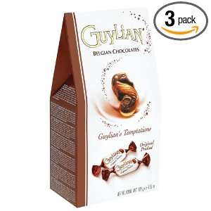 Guylian Temptations Original Praline Gift box, 4.52 Ounce Boxes (Pack 