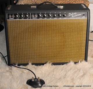1964 Fender Deluxe Reverb Amp Classic Point to Point a Vintage Tone 