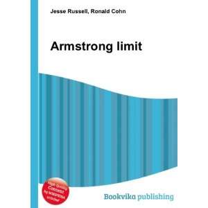Armstrong limit Ronald Cohn Jesse Russell  Books
