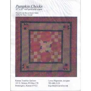  Pumpkin Checks Wall Quilt/Table Topper Pattern: Everything 
