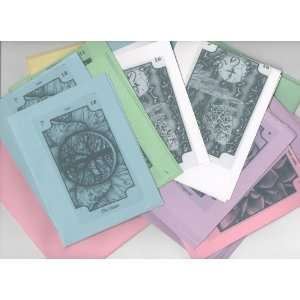  Butterfly Tarot Blank Cards and Envelopes Set of 10 