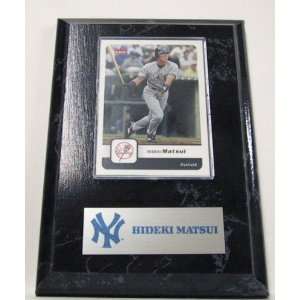   MLB Card Plaques   New York Yankees Hideki Matsui