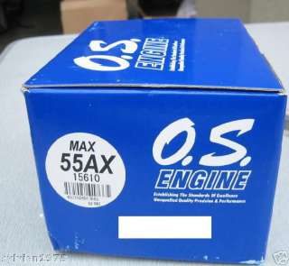 OS Engines 55AX Airplane Engine w/Muffler OS 55AX 55 AX  