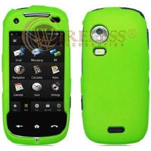  Green Rubberized Coated Hard Cover for Samsung Instinct HD 