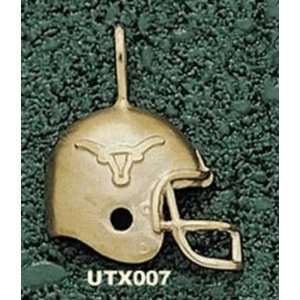 14Kt Gold University Of Texas Football Helmet  Sports 