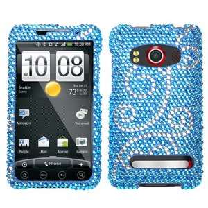 HTC EVO 4G , Flourish Diamante Protector Cover