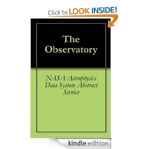 The Observatory NASA Astrophysics Data System Abstract Service 