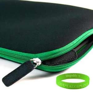  Green and Black Reversible Neoprene Sleeve for Asus Eee Pad Slider 