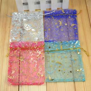 GORGEOUS LOT 100 PCS CHINESE SILK JEWELRY POUCH BAGS 2  