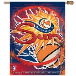  Wincraft Wnba Connecticut Sun 27X37 Vertical Flag Sports 