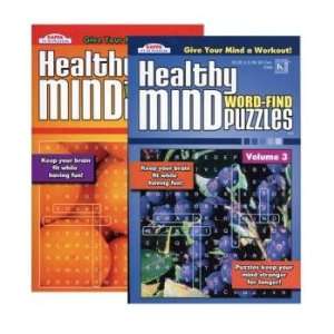  Healthy Minds Words Finds Puzzle Book [24 units 