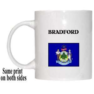  US State Flag   BRADFORD, Maine (ME) Mug 