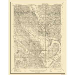  USGS TOPO MAP BRADLEY QUAD CALIFORNIA (CA) 1929: Home 