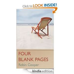 Four Blank Pages Robin Cooper  Kindle Store